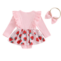 Baby Girls Ribbed Bodysuit