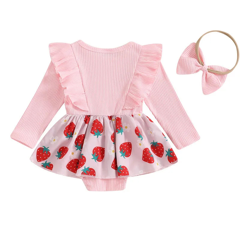 Baby Girls Ribbed Bodysuit