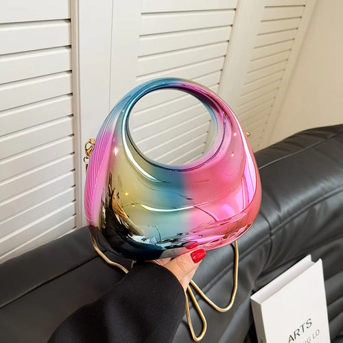 Party Round Handle Wrist Bag