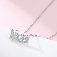 Letter Pendant Necklace for Women