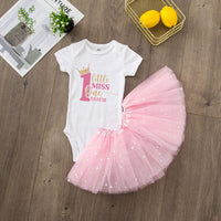 My 1st Birthday Baby Girl Birthday Dress Set