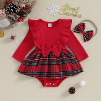 Baby Girls 2Pcs Christmas Outfits