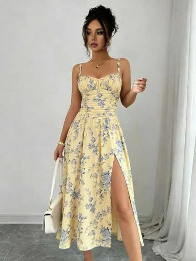 Sexy Slimming A-Line Dress