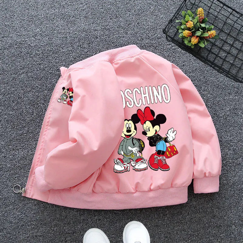 Baby Boys Girls Mickey Minnie Mouse jacket