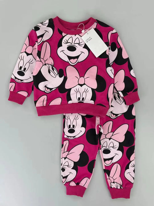 Kids Leisure winter Hoodie Clothing set