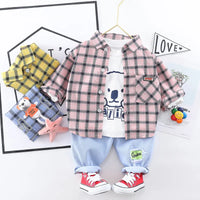 Baby Boy 3 Piece Sets  Shirt