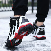 Leather Running Sneakers