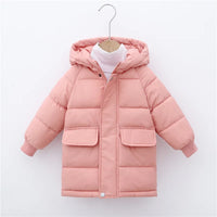 Boys Girls Padded Parka  Jacket