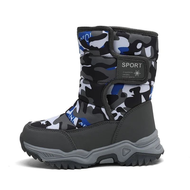 Warm Outdoor Boots For Girls And Boys