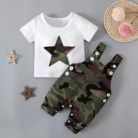 Casual Camouflage Baby Boy Clothes Sets