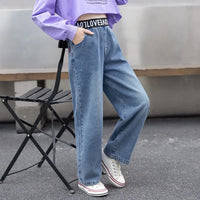 Kids Girls Casual Jeans Style