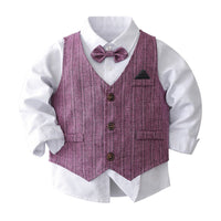 Boys Suits 4 Pcs