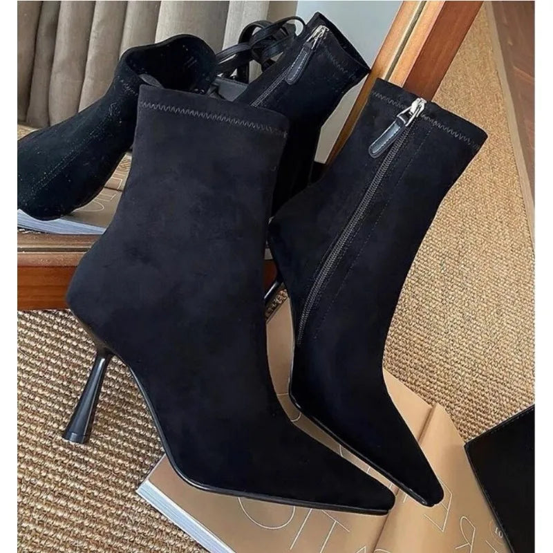 Ankle Bootie High Heel